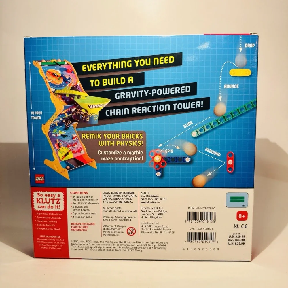 New LEGO Chain Reactions 2: Gravity Drop‎ by Editors of Klutz